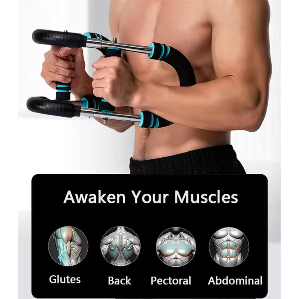 Shaker Twister Arm Trainer Workout Equipment Adjustable Chest Expander Exerciser