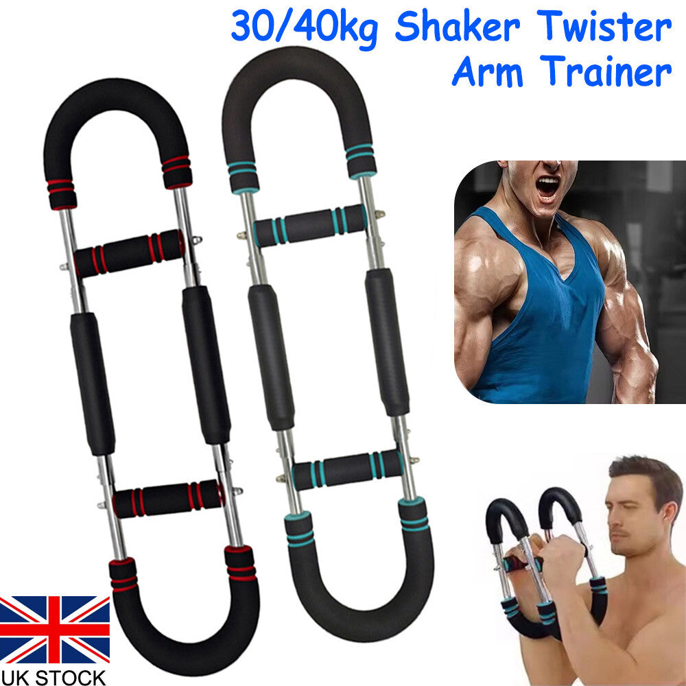 Shaker Twister Arm Trainer Workout Equipment Adjustable Chest Expander Exerciser