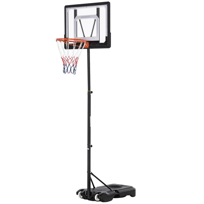 Height Adjustable 102.25" Outdoor Basketball Hoop