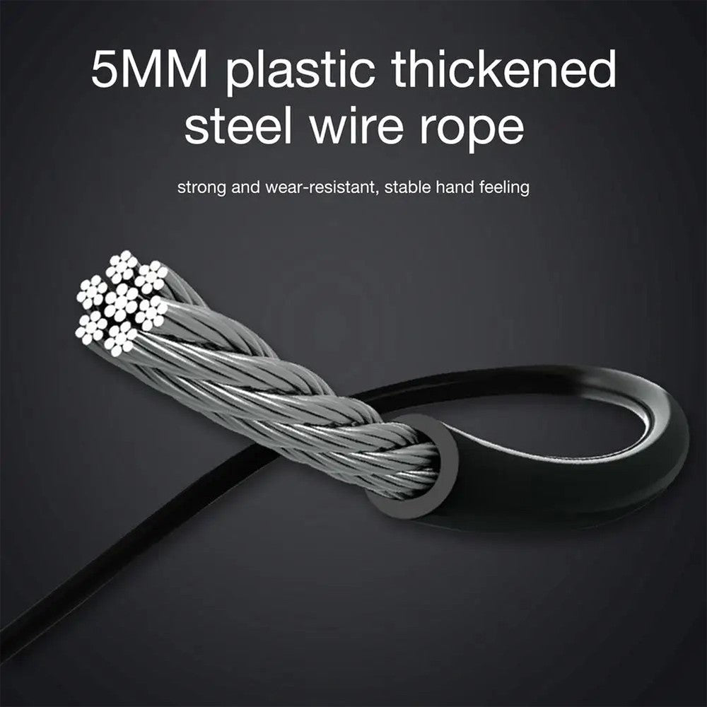 Cordless Jump Rope Digital Skipping Rope Smart Counter Fitness Jump Workout UK