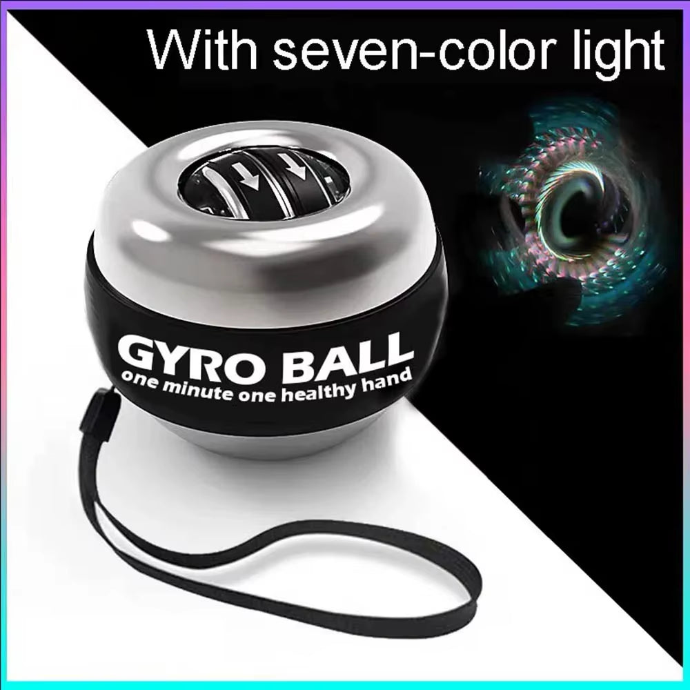 New 100Kg Self Starting Men'S Grip Ball Arm Strength Wrist Metal Silent Centrifugal Fitness Wrist Strength Device
